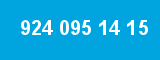 924 095 14 15 924 095 14 15